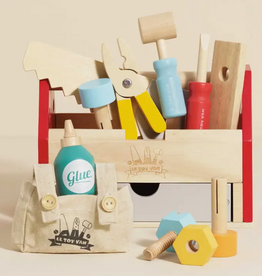 le toy van wooden tool box + tools