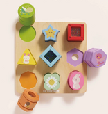 le toy van rainbow sensory shape sorter