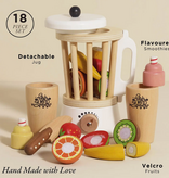 le toy van fruit + smoothie blender set