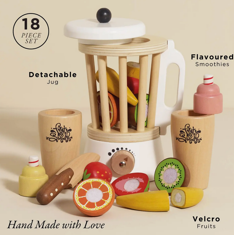 le toy van fruit + smoothie blender set