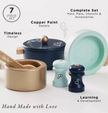 le toy van wooden pots + pans