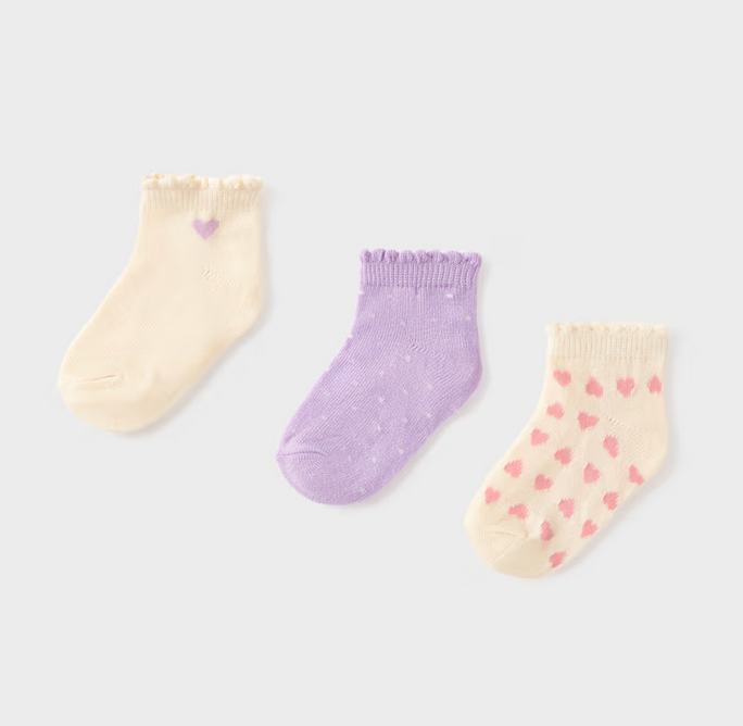 Mayoral mayoral pastel heart socks