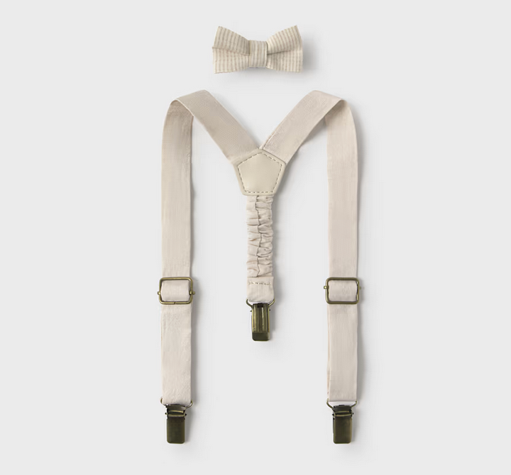 Mayoral mayoral suspenders & bowtie set