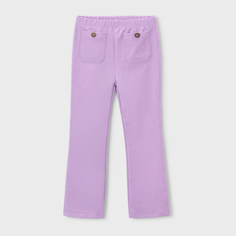 Mayoral mayoral flared lilac leggings