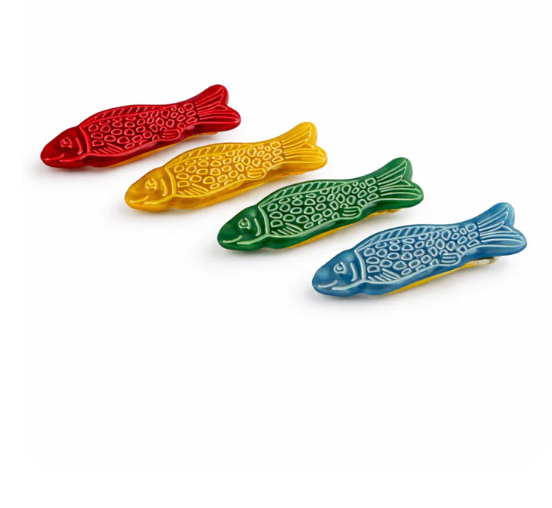 mackbecks mackbecks sweetish fish barrette set (4)