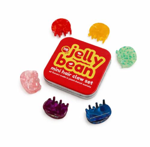 mackbecks mackbecks jelly bean claw clip set (6)