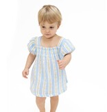 angel dear angel dear puff sleeve dress + bloomer