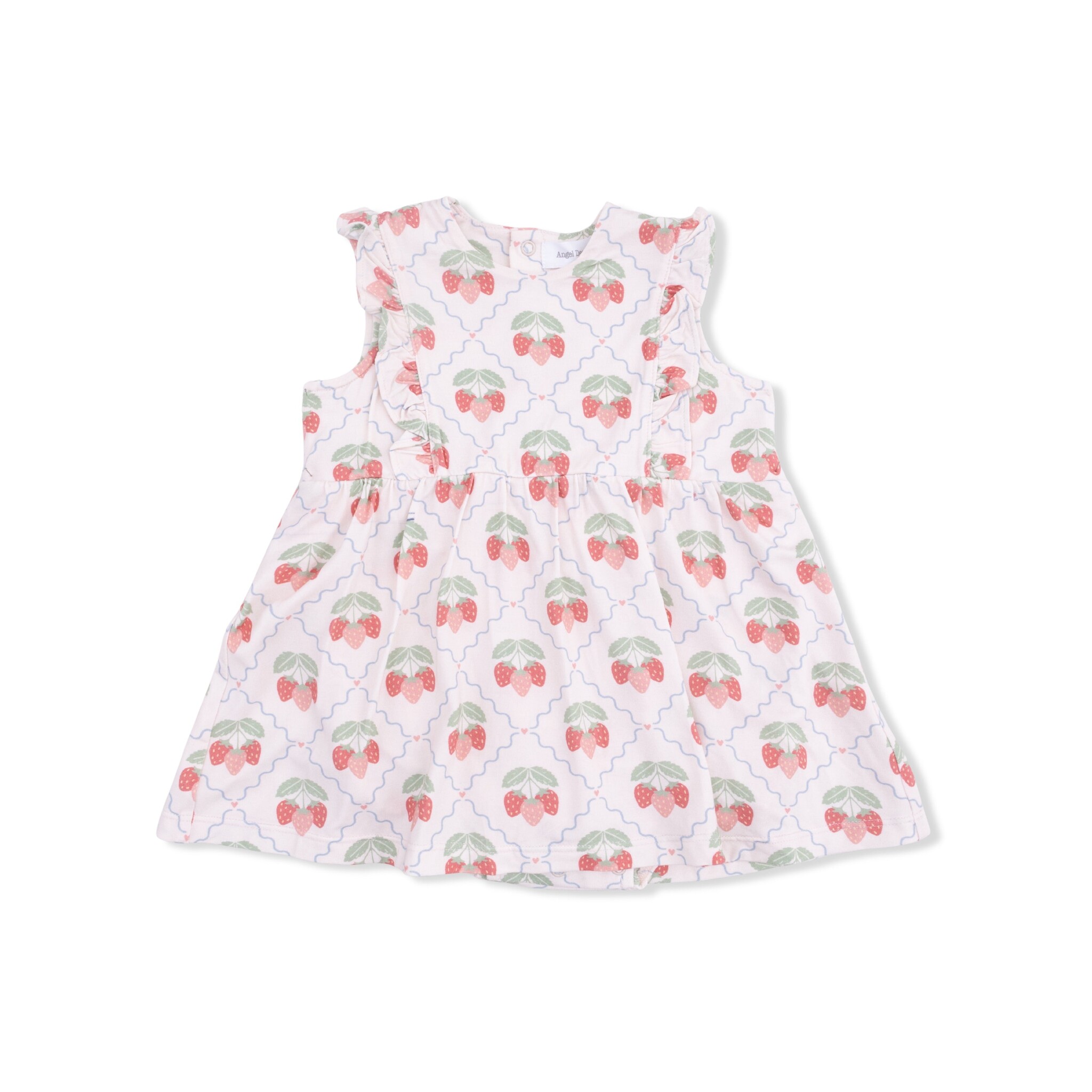 angel dear angel dear ruffle bodysuit dress