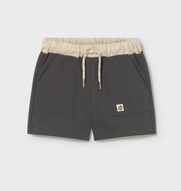 Mayoral mayoral coal drawstring shorts