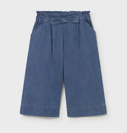 Mayoral mayoral wide legged indigo pants