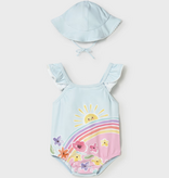 mayoral newborn mayoral hawaii swim + hat