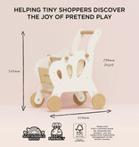 le toy van le toy van shopping grocery trolley