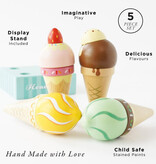 le toy van le toy van wooden ice cream cones set
