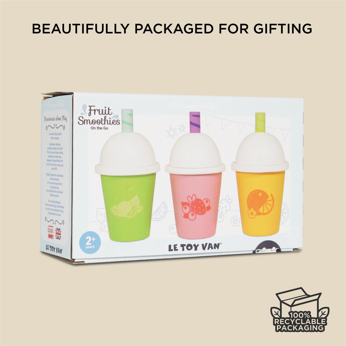 le toy van le toy van 3 smoothie set