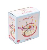 le toy van le toy van wooden birthday cake + candles