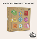 le toy van le toy van rainbow sensory shape sorter