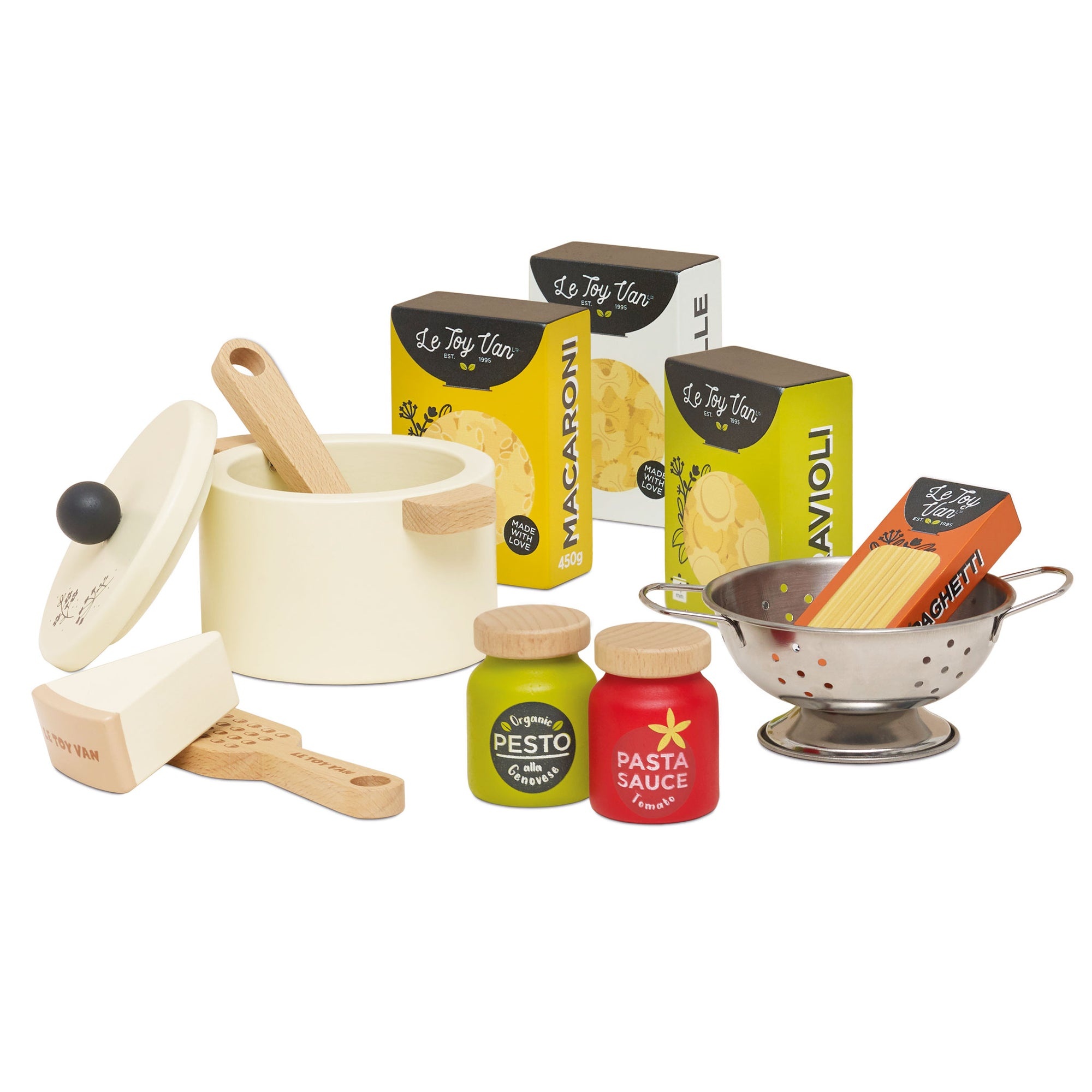 le toy van le toy van complete pasta set