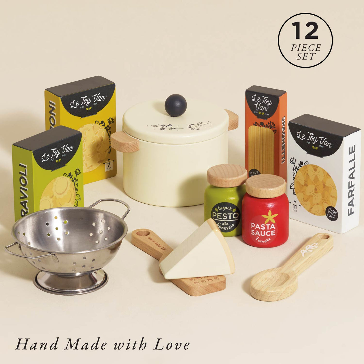 le toy van le toy van complete pasta set