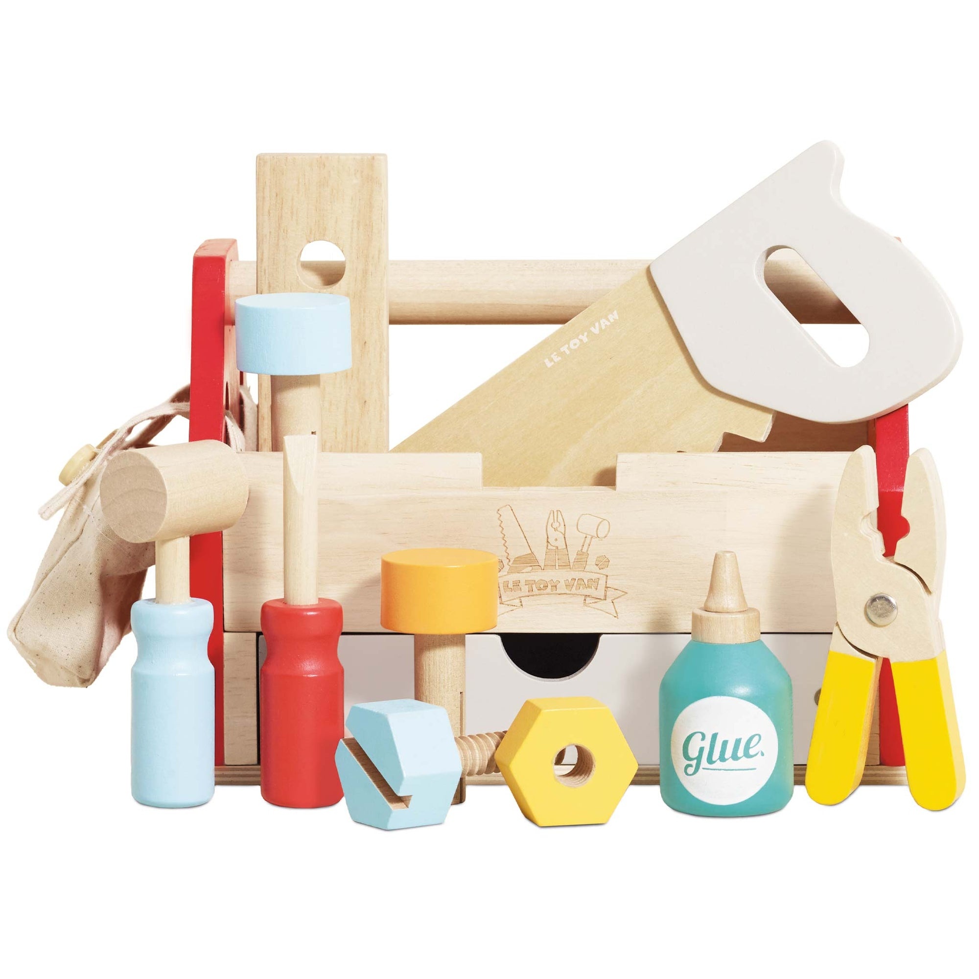 le toy van le toy van wooden tool box + tools