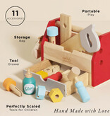 le toy van le toy van wooden tool box + tools