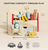 le toy van le toy van wooden tool box + tools