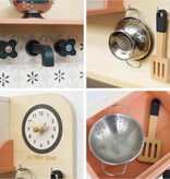 le toy van le toy van family size wooden play kitchen