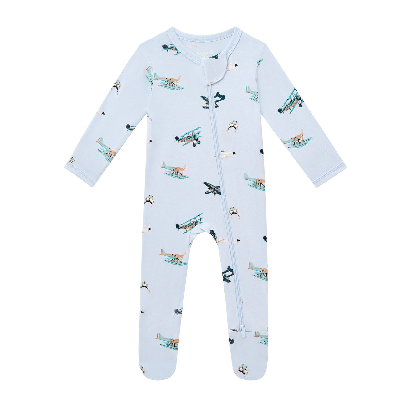 kyte baby kyte printed footie