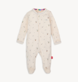 magnetic me magnetic me organic cotton footie