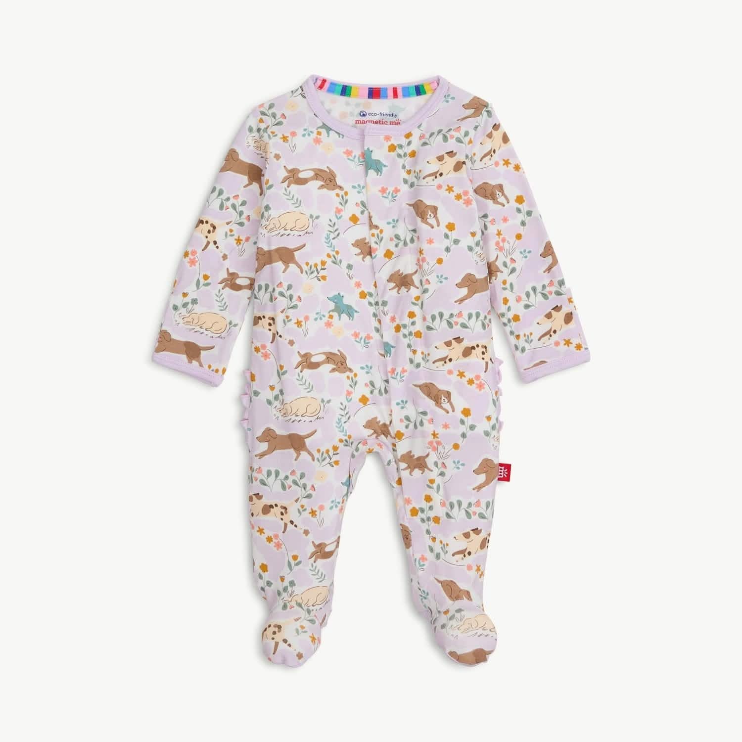 magnetic me magnetic me ruffle footie
