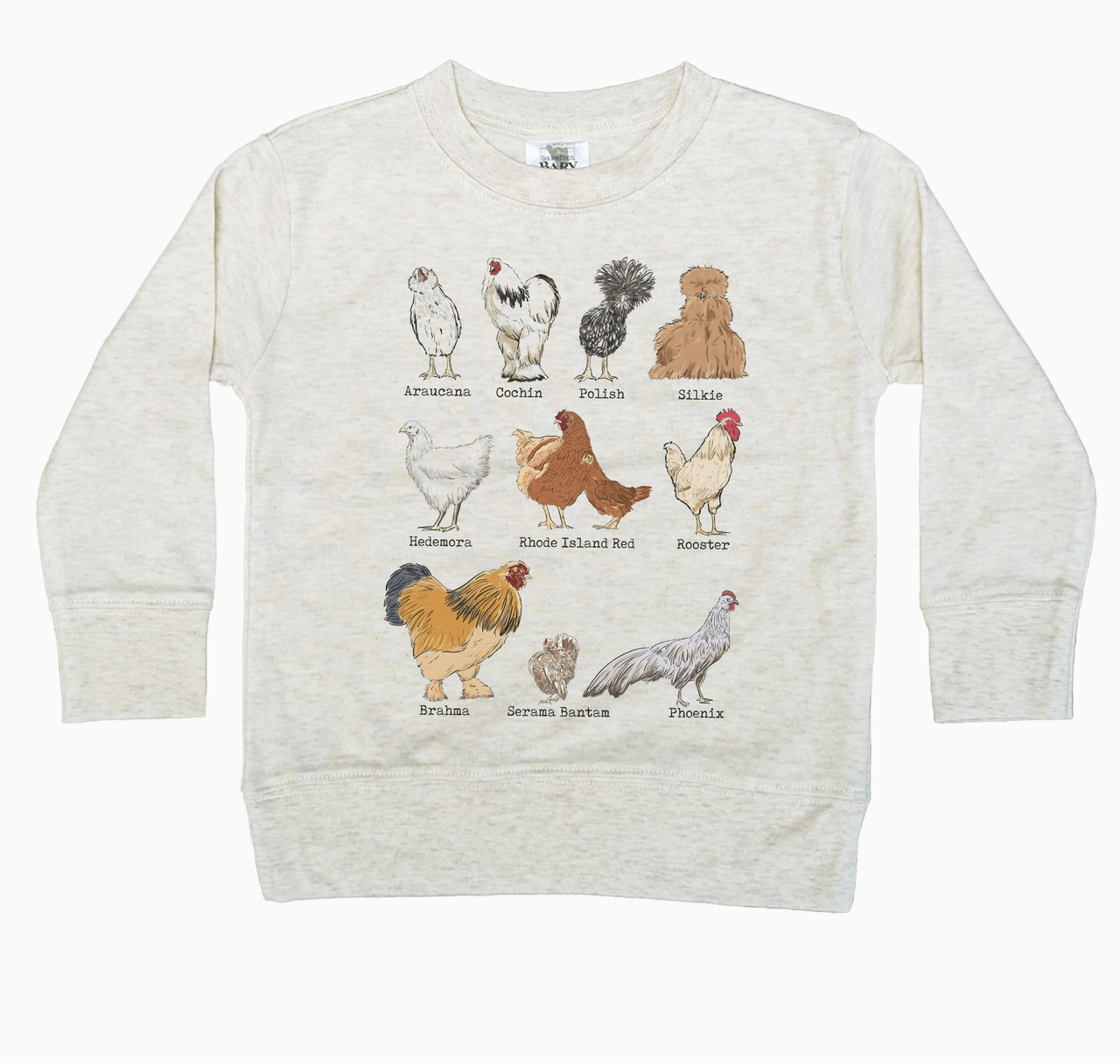 barefoot baby nature ls tee