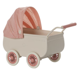 Maileg maileg mouse pram, coral