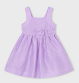 Mayoral mayoral lilac linen dress