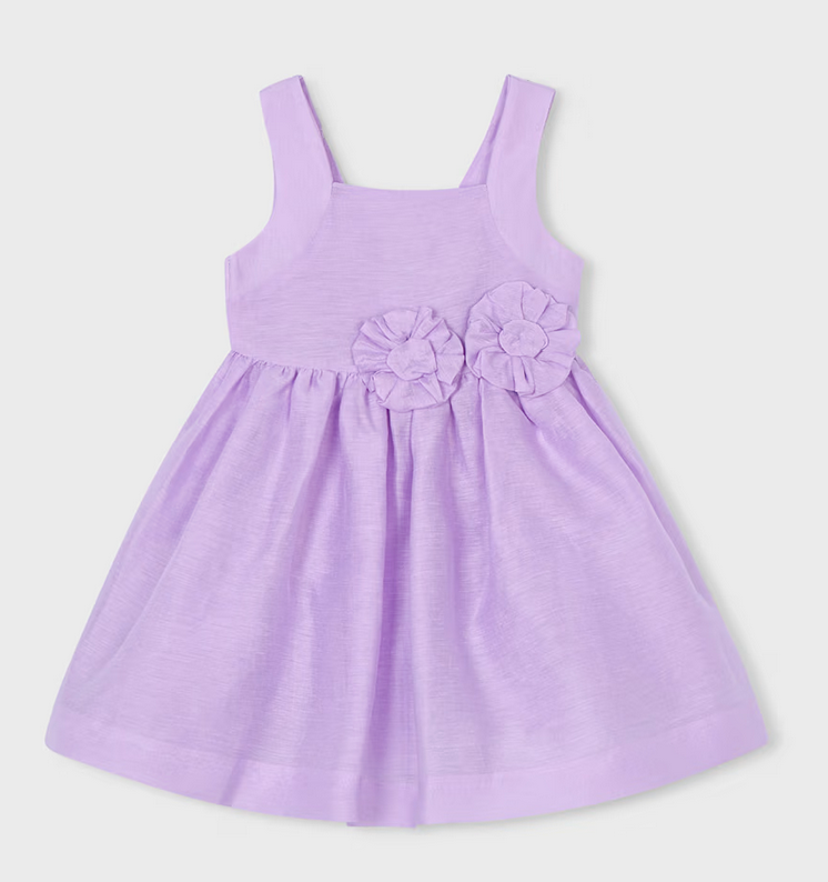 Mayoral mayoral lilac linen dress