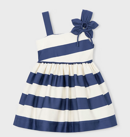Mayoral mayoral nautical striped dress