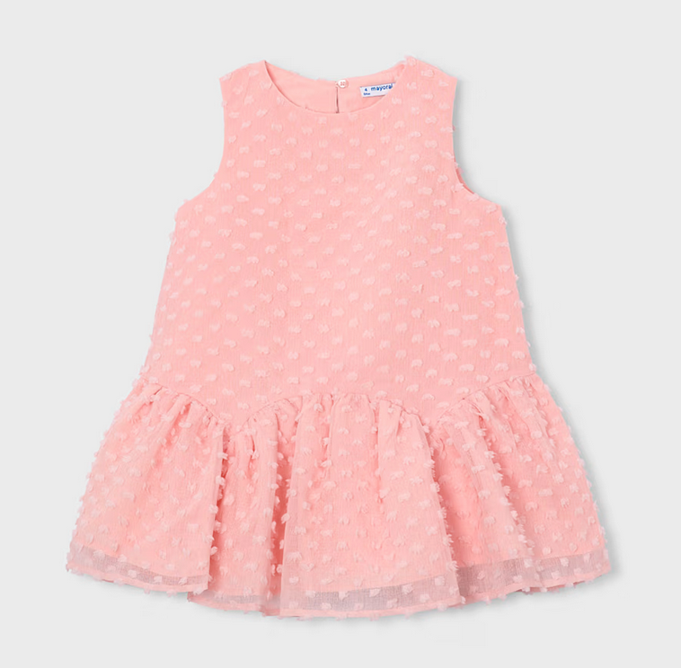 Mayoral mayoral blossom drop waist dress