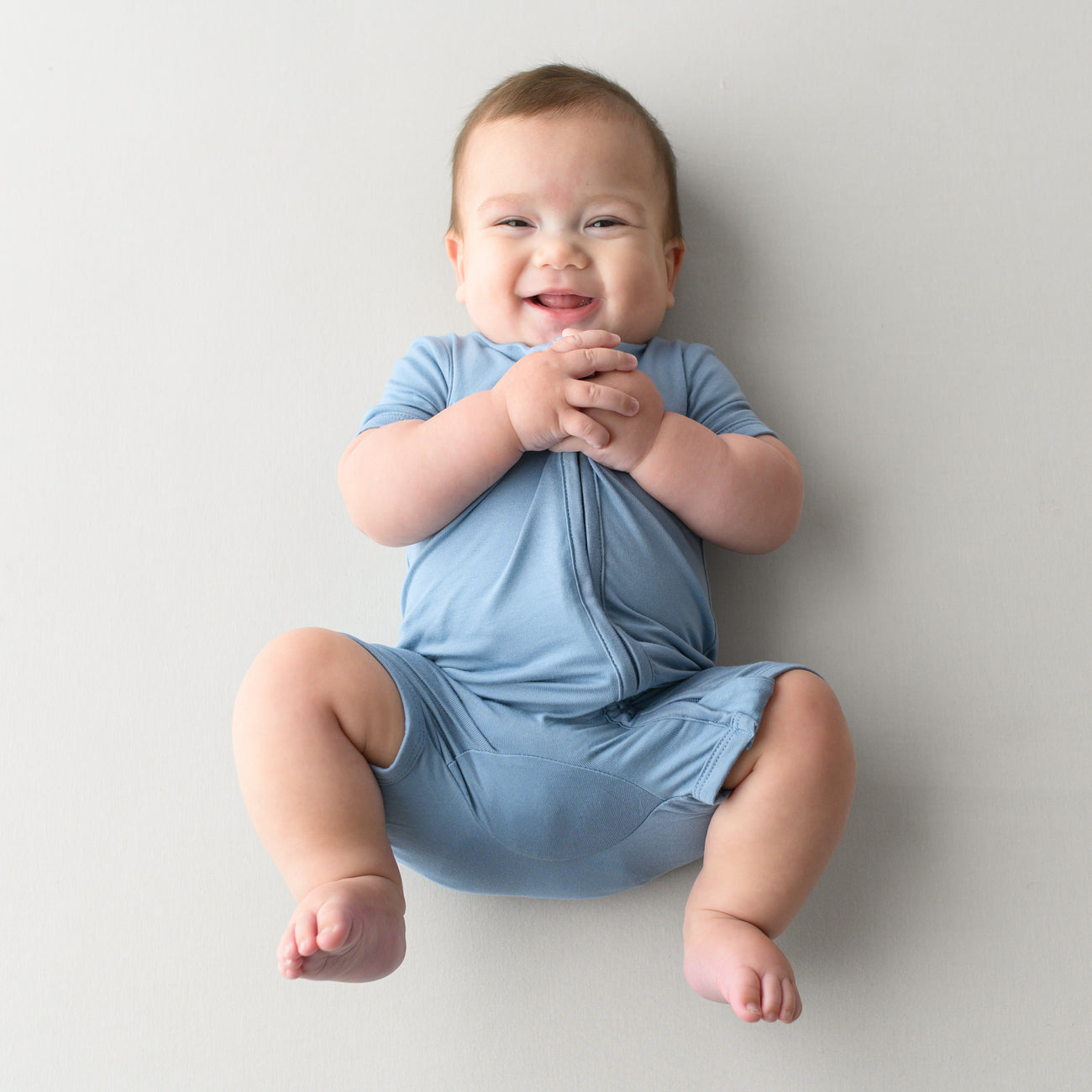 kyte baby kyte shortall romper