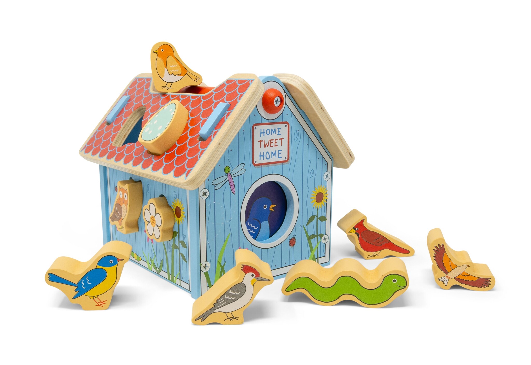 Jack Rabbit Creations, Inc. jack rabbit bird house shape sorter
