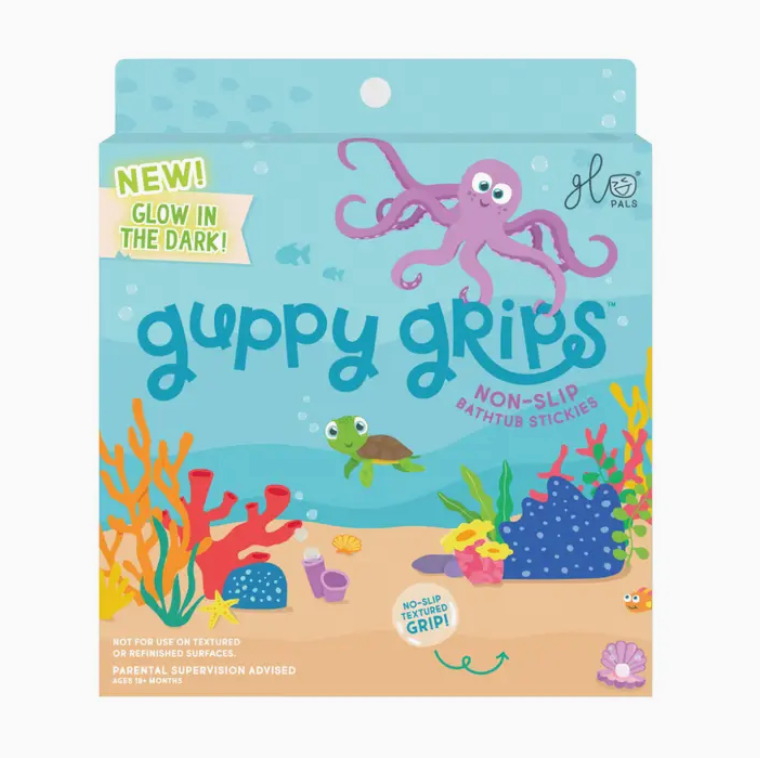 glo pals glo pals guppy grips - glow in the dark