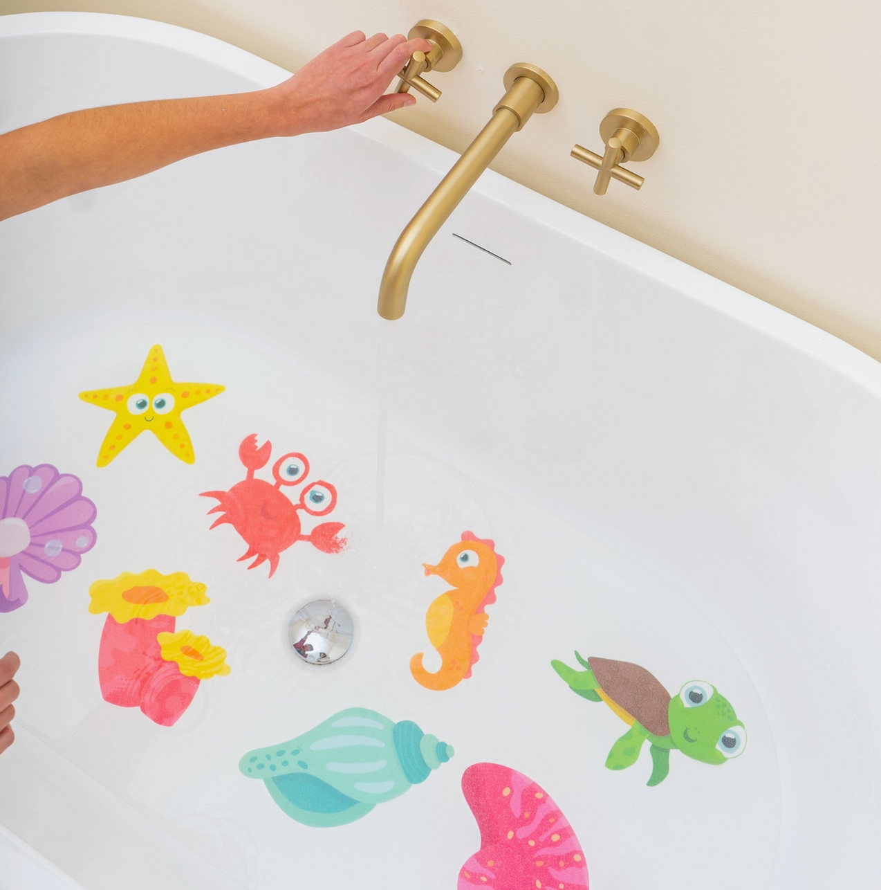 glo pals glo pals guppy grips - glow in the dark