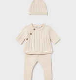 mayoral newborn mayoral 3 piece ceramic sweater set