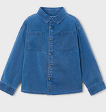 Mayoral mayoral mid denim buttondown