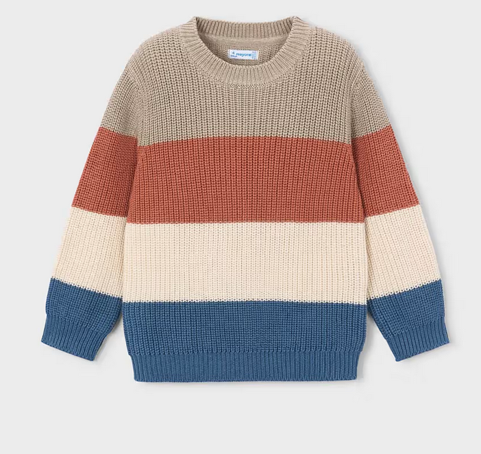 Mayoral mayoral colorblock sweater