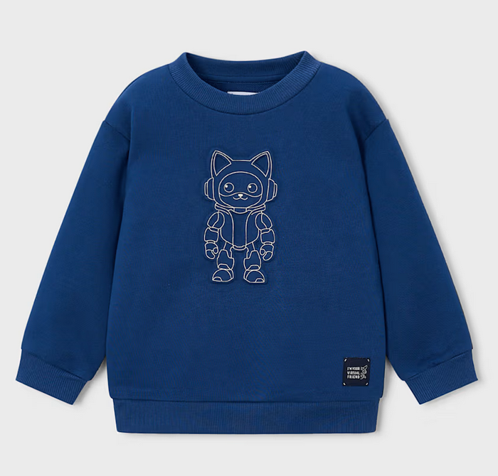 Mayoral mayoral atlantic robot sweatshirt