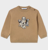 Mayoral mayoral beige dog park sweater