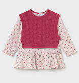 Mayoral mayoral petal dress w/ vest