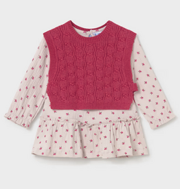 Mayoral mayoral petal dress w/ vest