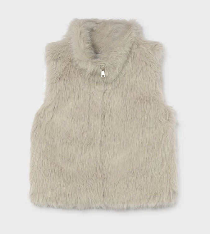 Mayoral mayoral cream vegan vest