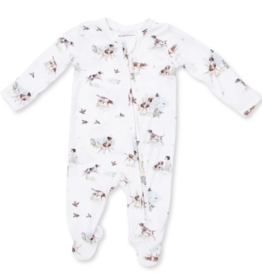 angel dear angel dear 2 way zipper footie