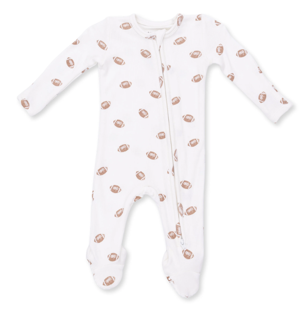 angel dear angel dear 2 way zipper footie