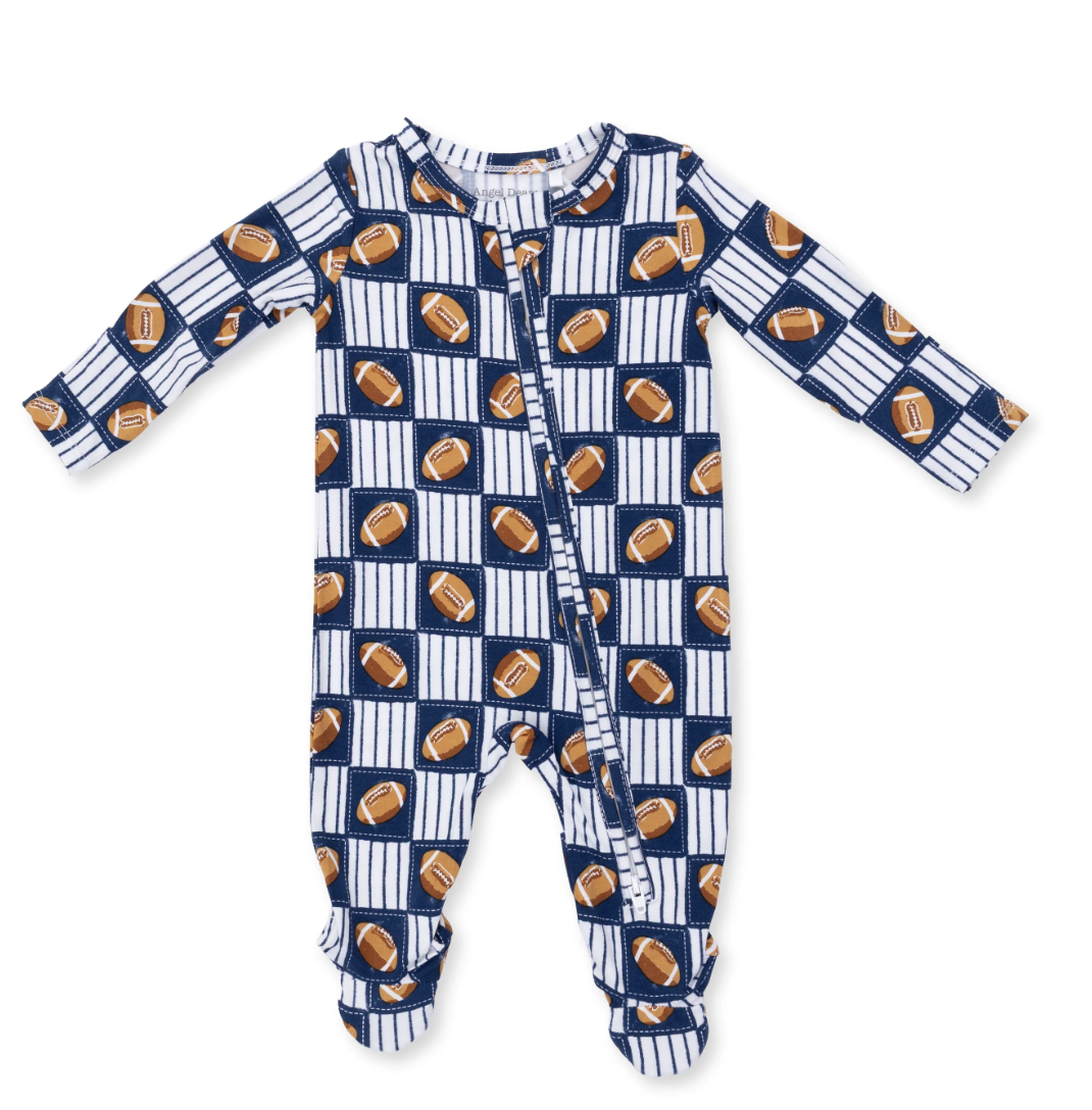 angel dear angel dear 2 way zipper footie